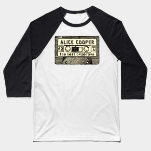 Alice Cooper cassette Baseball T-Shirt